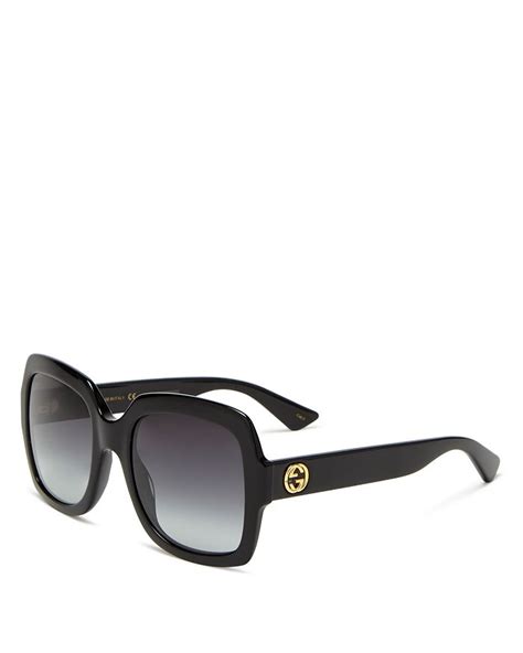 gucci blue gradient sunglasses eur 199.00|57mm gradient square sunglasses Gucci.